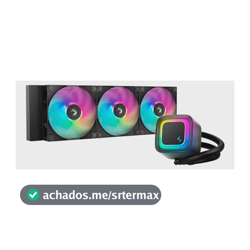 Watercooler Deepcool Le360 V2 Argb Preto 360mm Preto