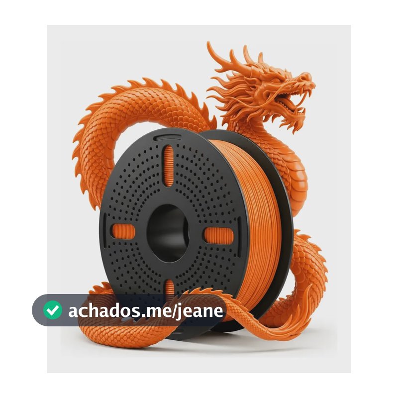 Filamento Impressora 3d Print Pulse Pet G 1.75mm Laranja