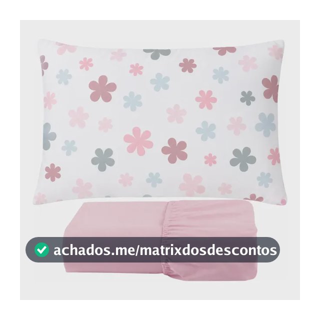 Jogo De Lençol Solteiro 2 Peças Para Menina
