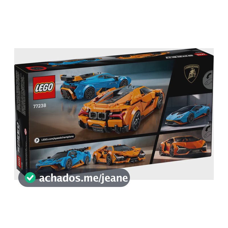 Lego Speed Champions Lamborghini Revuelto Huracán Sto 77238