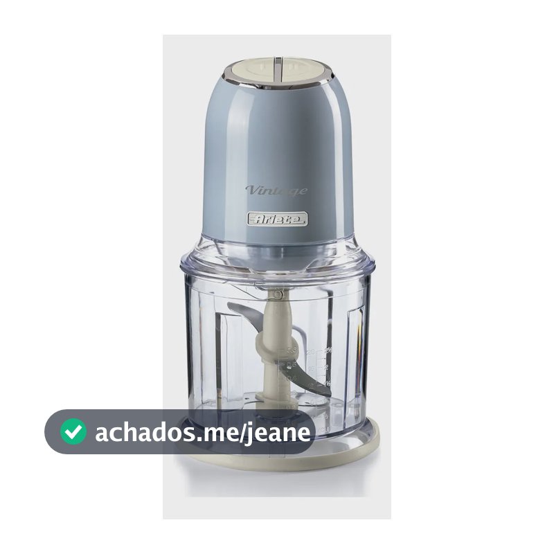 Triturador De Alimentos Ariete 438 Vintage Azul 400w Azul-claro