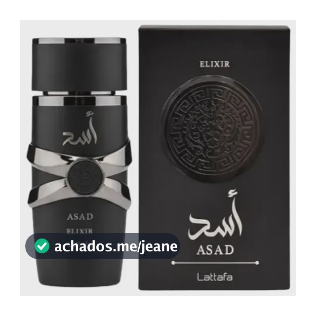 Perfume Árabe Lattafa Asad Elixir Edp Para Masculino
