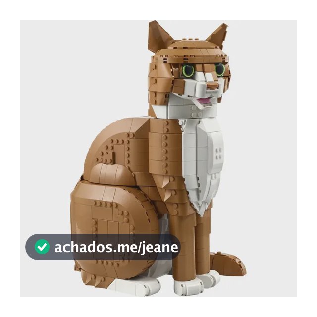 Figura de construção LEGO® Ideas Orange Cat 21376