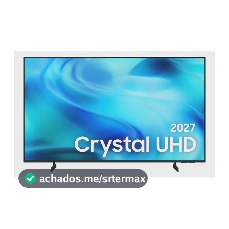 Samsung Smart TV 58" Crystal UHD 4K U8000H 26/2027, Vision AI Companion, Modo Estádio, Xbox Cloud Gaming