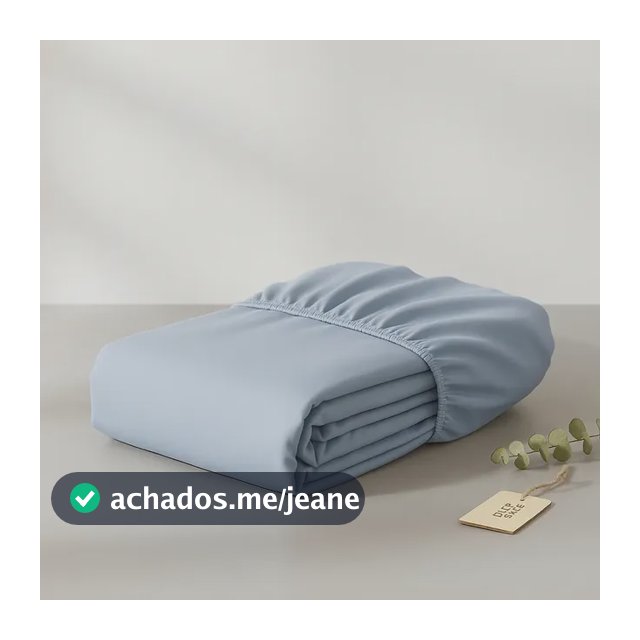 Lençol Avulso Casal Queen Com Elástico 600 Fios 100% Algodão