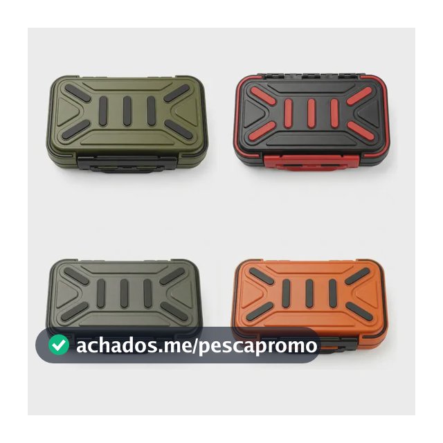 Estojo Organizador P/ Iscas Artificiais Anzol Chumbo Pesca