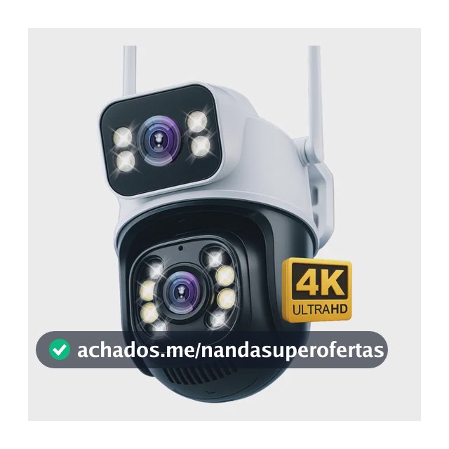 Câmera Segurança Ip Externa Wifi A28 App Icsee À Prova Dágua Ip66 Dome Lente Dupla Lentes 2 Em 1 Vigilancia Visão Noturna Infravermelho  4k Uhd Nova Geração Lançamento 2026 Nexgen