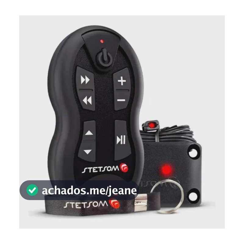 Controle Longa Distância Stetsom Sx1 Universal 500m Preto