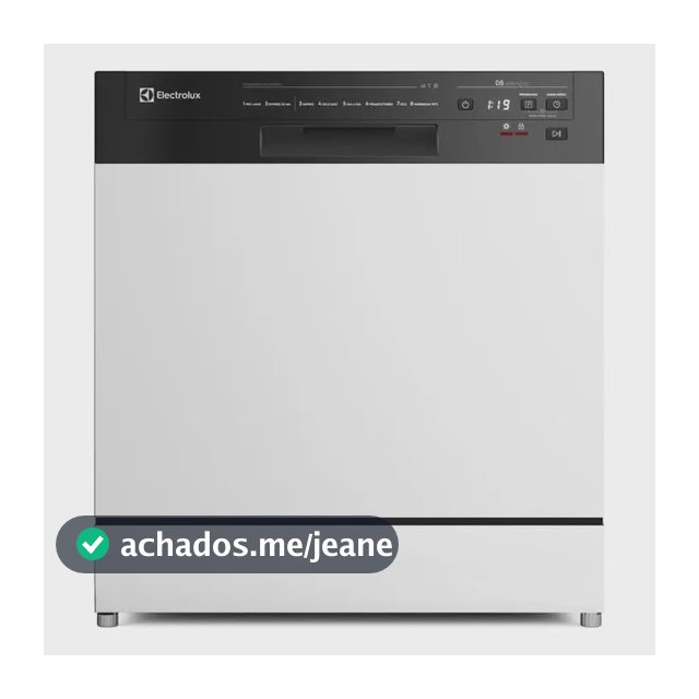 Lava-louça Electrolux 8 Serviços Branca Lava E Seca 50' Lb08 Cor Branco