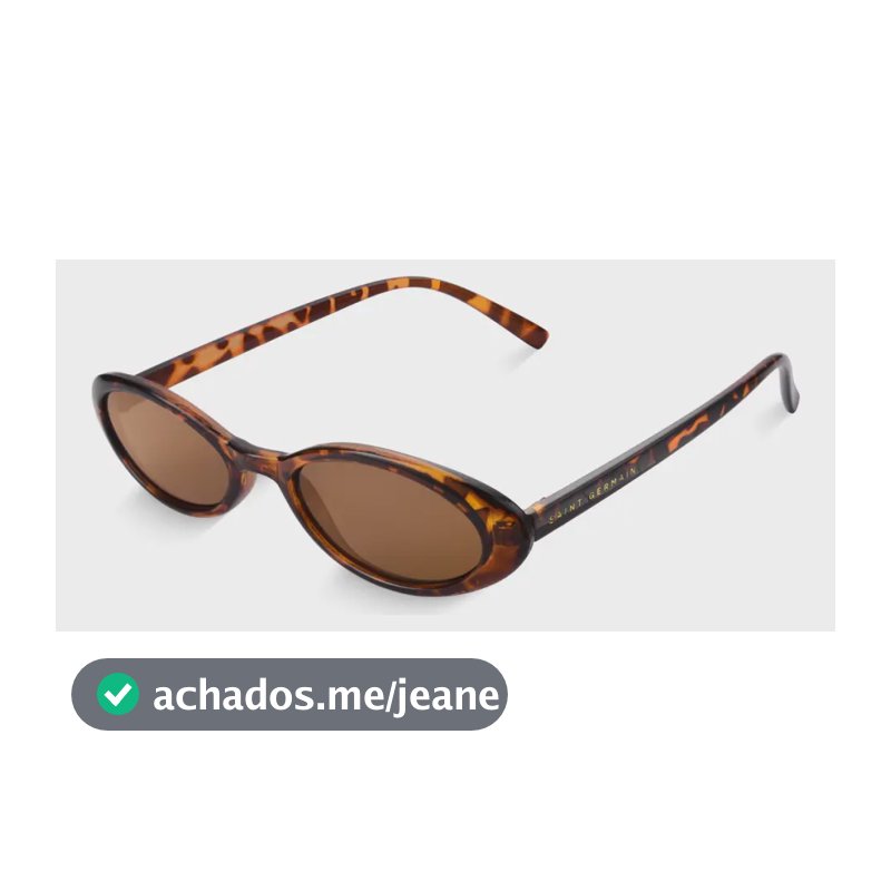 Óculos De Sol Uv400 Oval Feminino Verona Tortoise Giorno Marrom Tartaruga