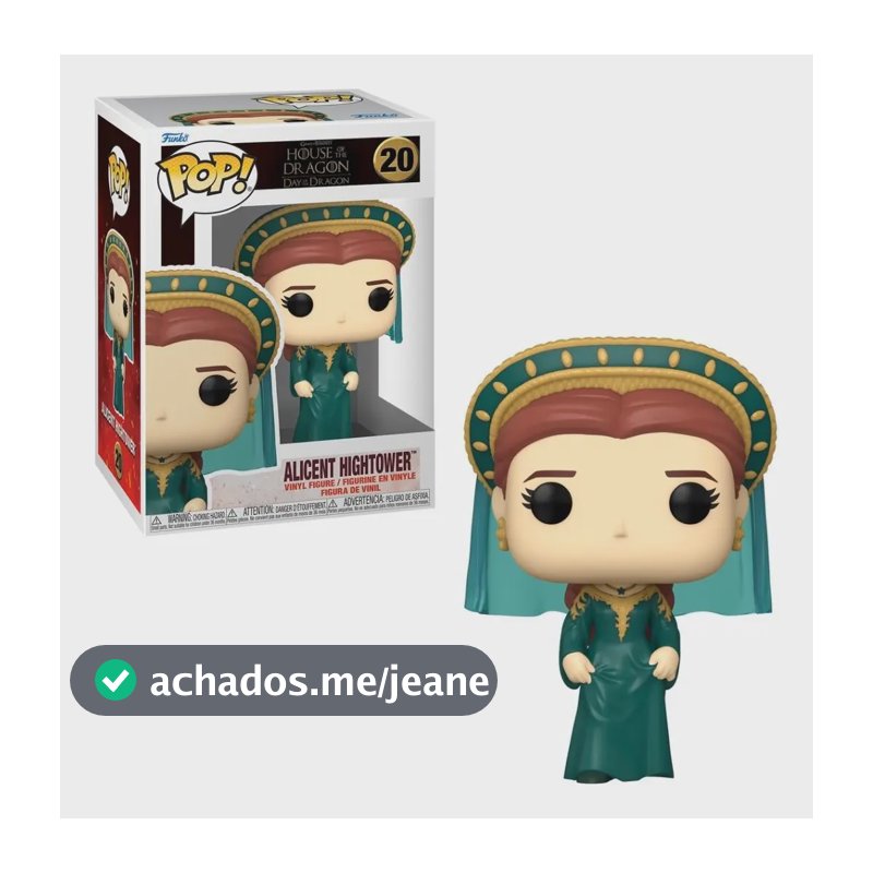Boneco Funko Pop! A Casa Do Dragão - Alicent Hightower