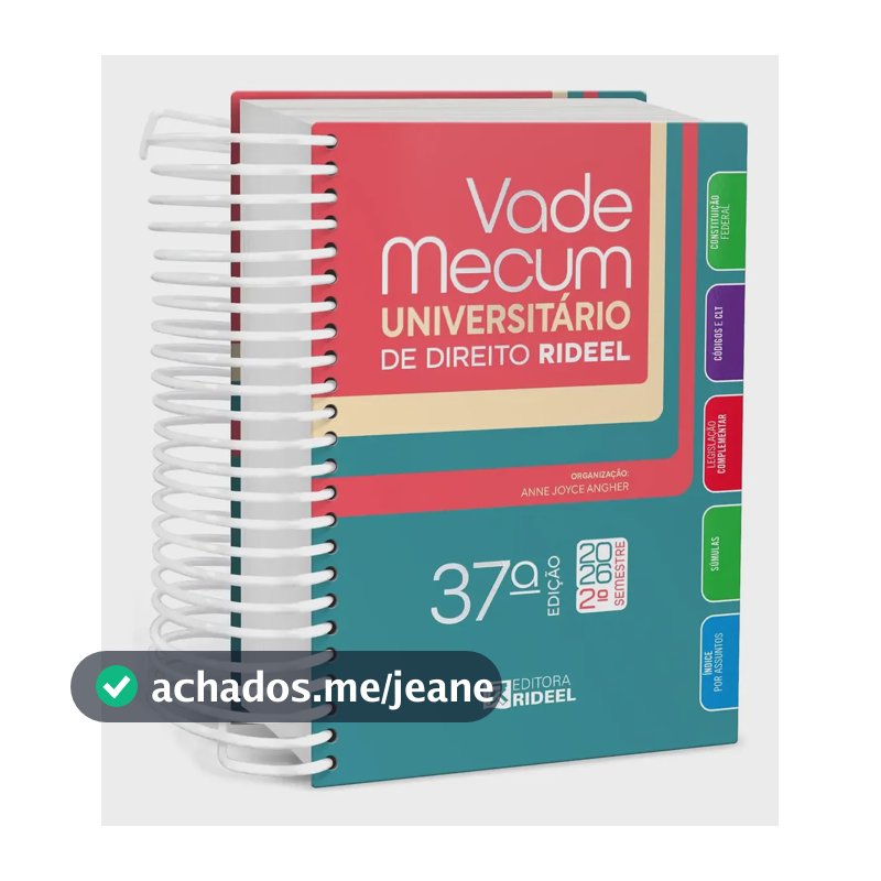 Vade Mecum Universitário De Direito Rideel - 2026.2 - Editora Rideel - Capa Mole