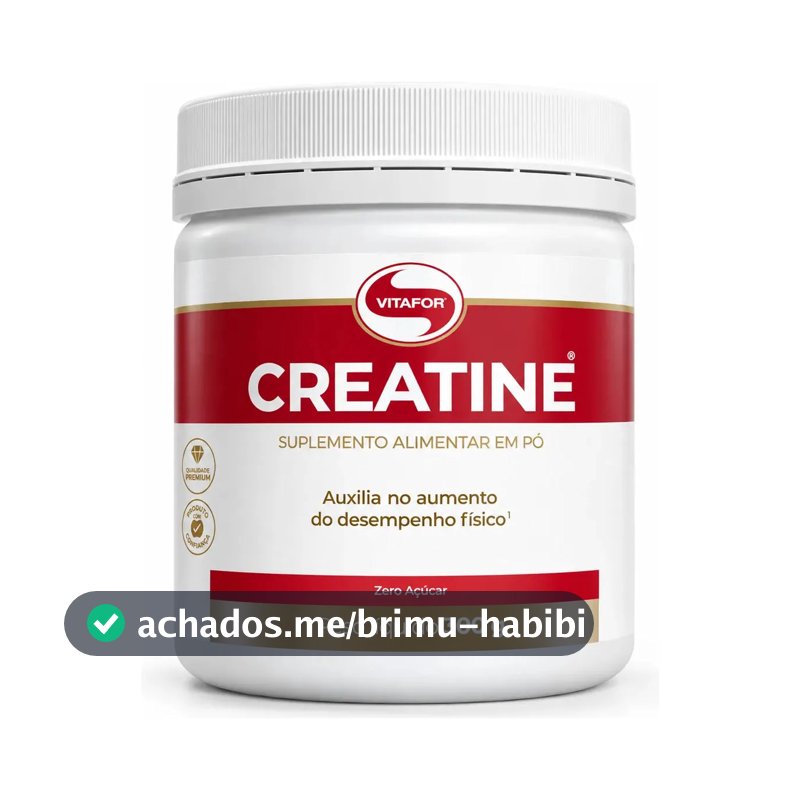 Creatina Vitafor em pó Sem sabor x 300g