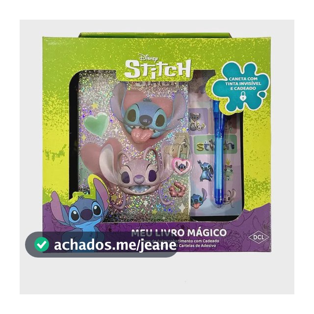 Disney - Meu livro mágico - Stitch - Disney - Dcl - Capa Dura