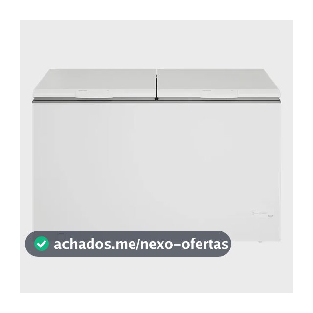 Freezer Horizontal Consul 2 Portas 528 Litros Branco - CHB53MB
