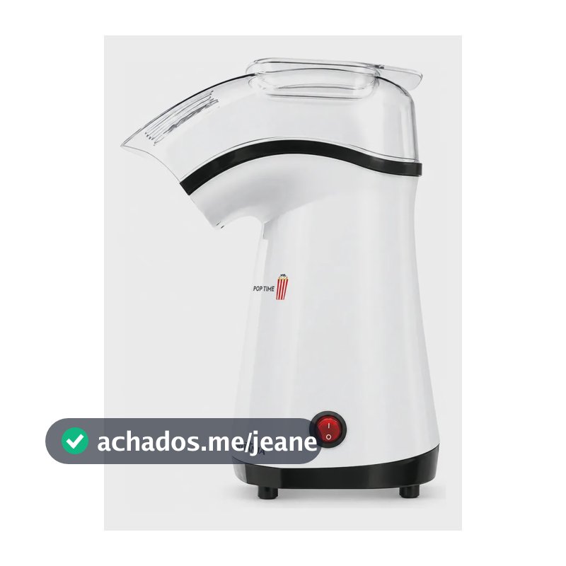 Pipoqueira Britânia Pop Time Cor Branco