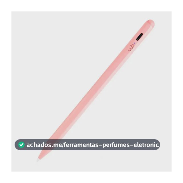 Caneta Pencil Para iPad Com Rejeição de Palma 1.0mm Rosa Wb