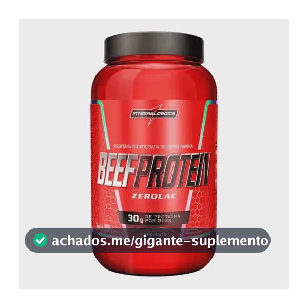 Whey Beef Protein Chocolate 900g Integralmédica