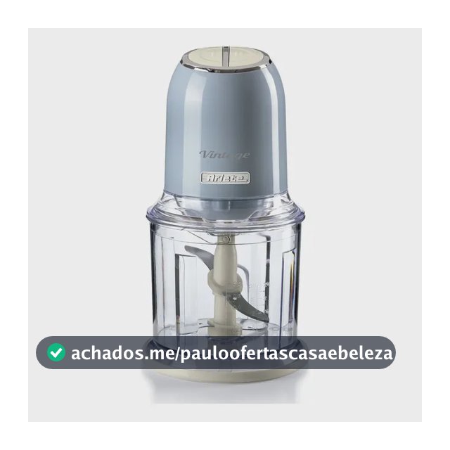 Triturador De Alimentos Ariete 438 Vintage Azul 400w Azul-claro