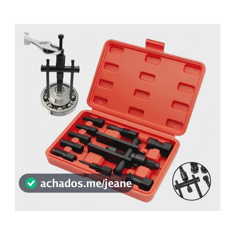 Extrator Rolamento Interno 10 Peças Motocicleta Universal