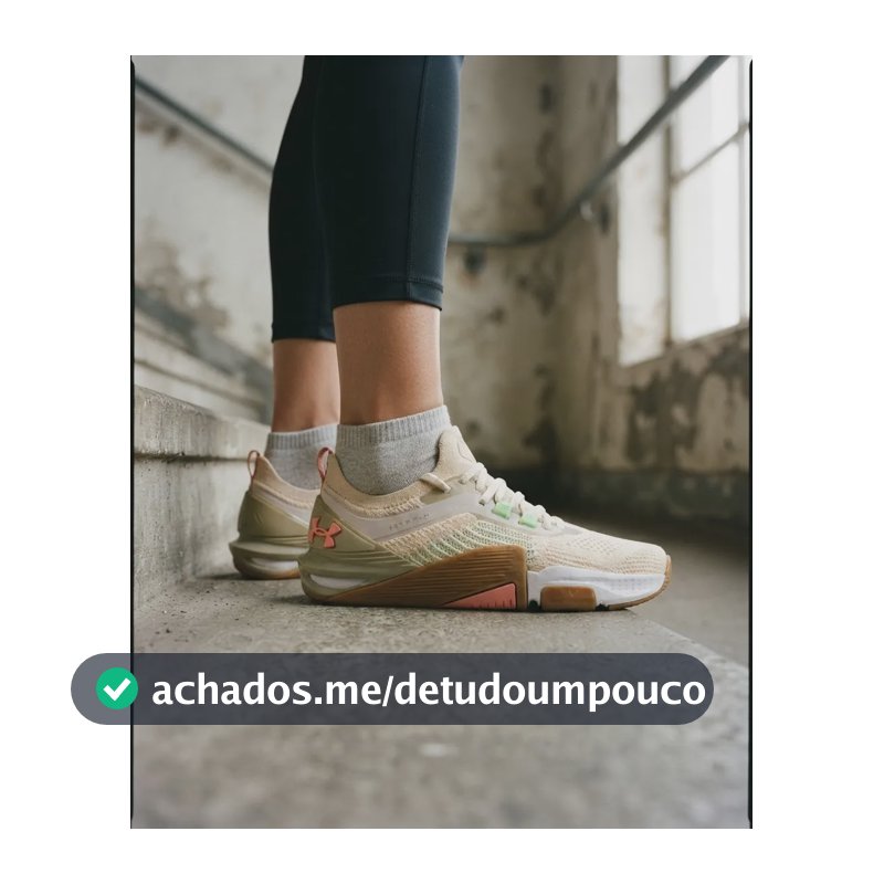 Tênis Under Armour Tribase Cross 2 Se Rosa-claro 34,0 Br