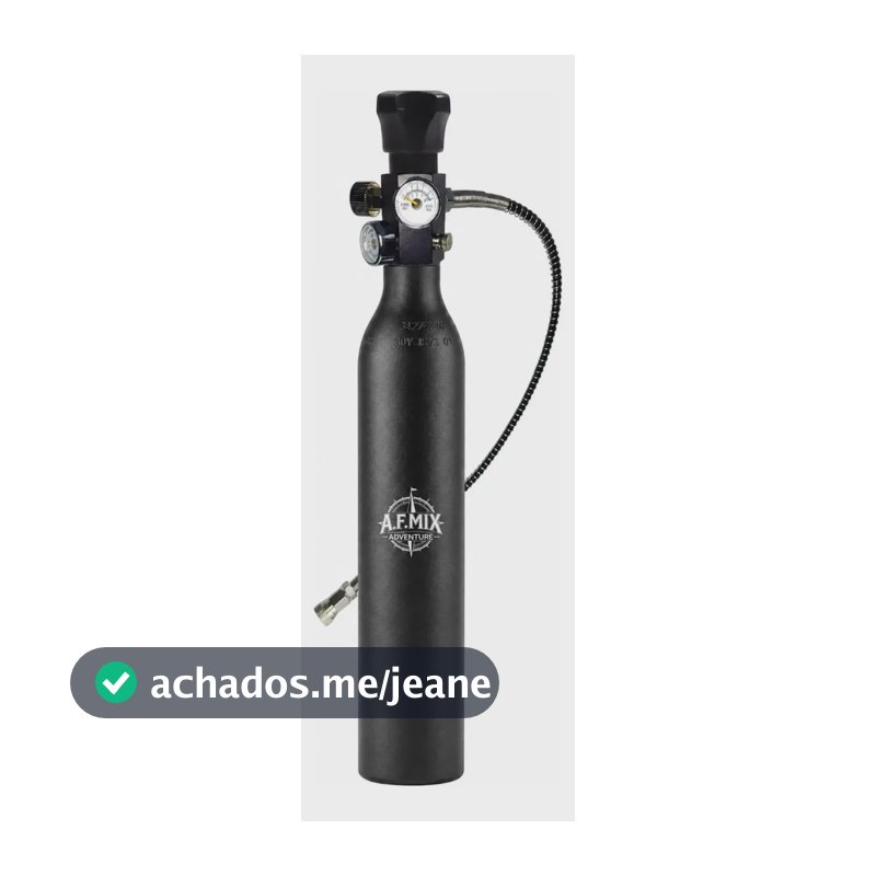 Estação De Recarga Carabina Pcp Scuba 500cc 300bar A.f.mix