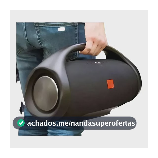 Caixa De Som Boombox Gigante 35cm - 70w Bluetooth Oferta