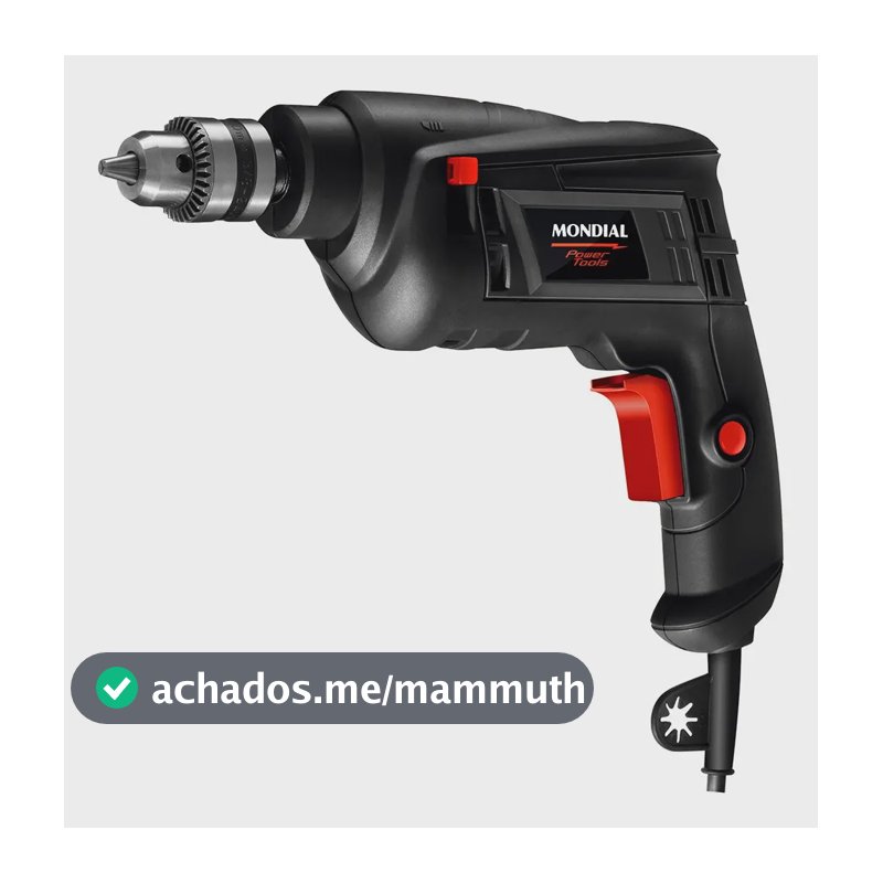 Furadeira De Impacto Fi-09 Mondial Preto 550w