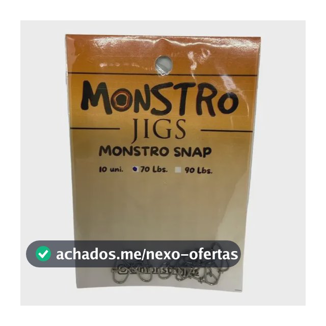 Snap Monstro Jigs 70lbs - 90lbs 10un