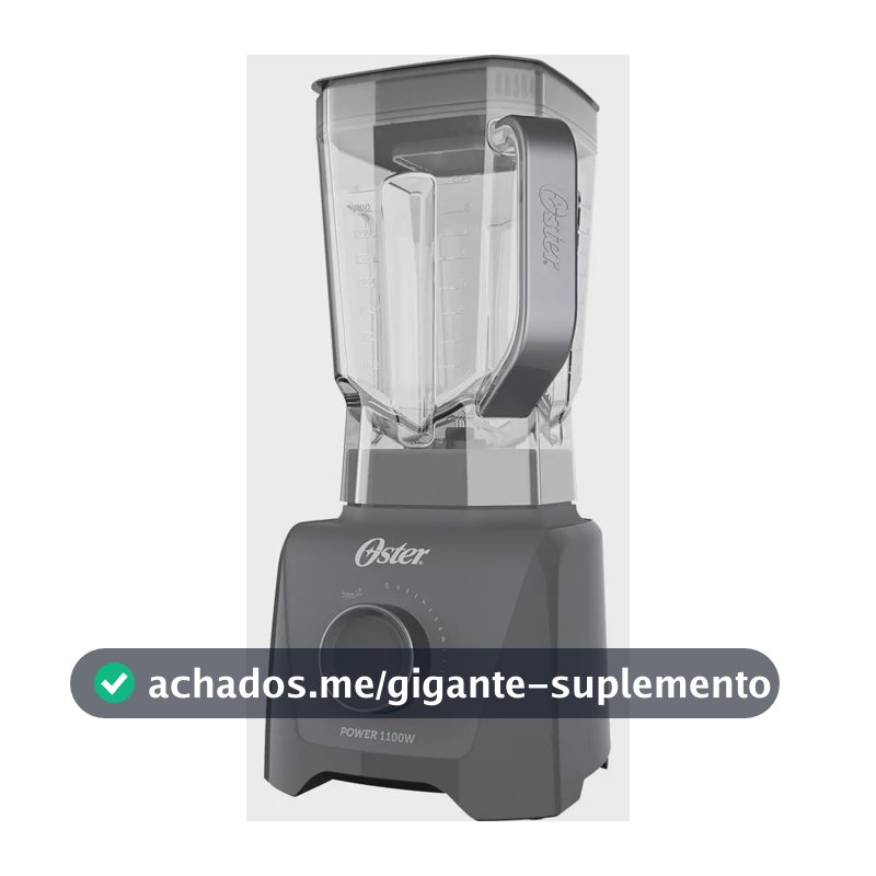 Liquidificador Oliq606 1100 Full 3,2l Cinza Oster