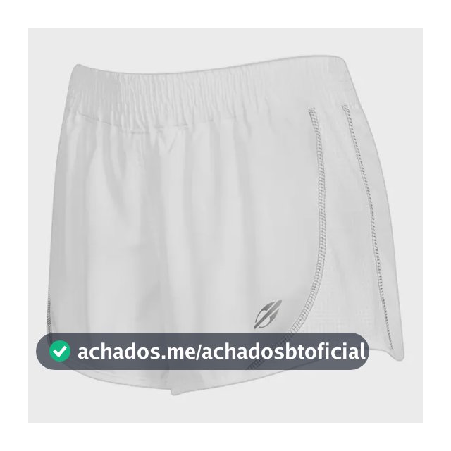 Short Duplo Feminino Beach Sports Mormaii 2026 Branco M