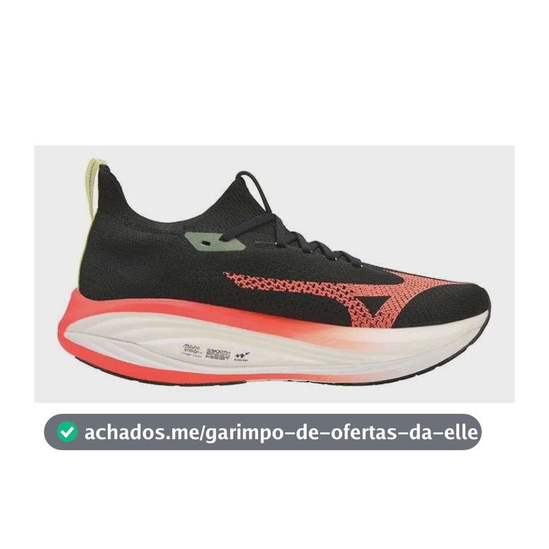 Tênis Mizuno Neo Vista 3 Unissex Preto/vermelho 38 Br