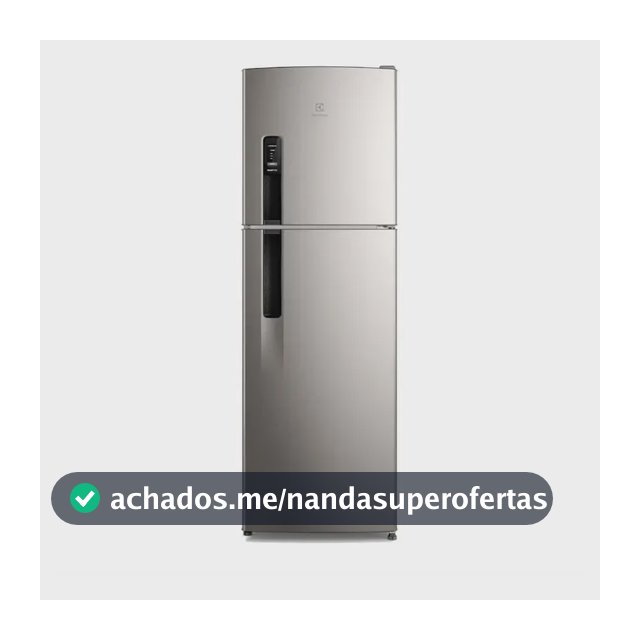 Geladeira Electrolux Frost Free 400l Inverter Inox (if44s)