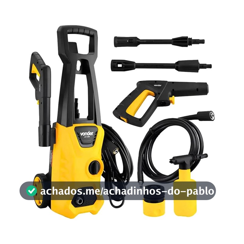 Lavadora de alta pressão LAV 1600, 1.600 lbf/pol² VONDER