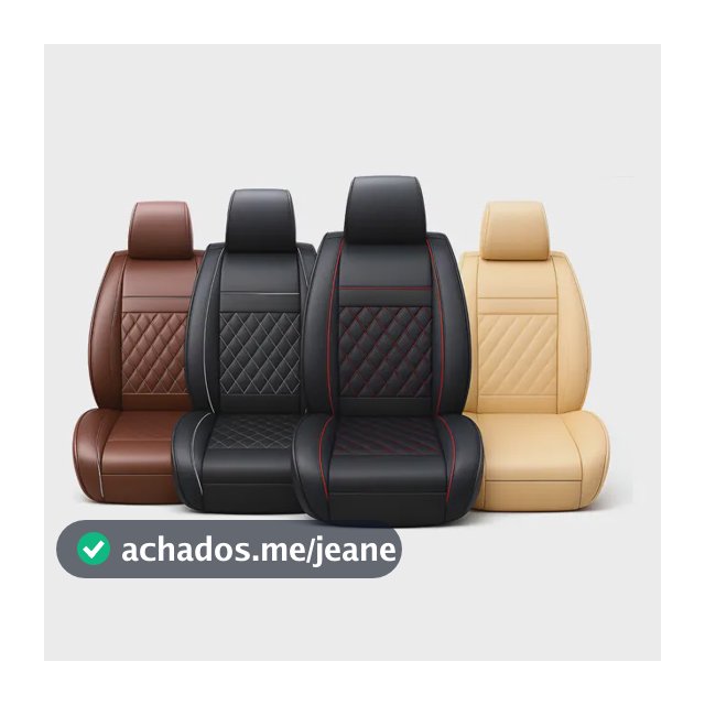 Capa Banco Acabamento Premium Automotivo Couro Carro