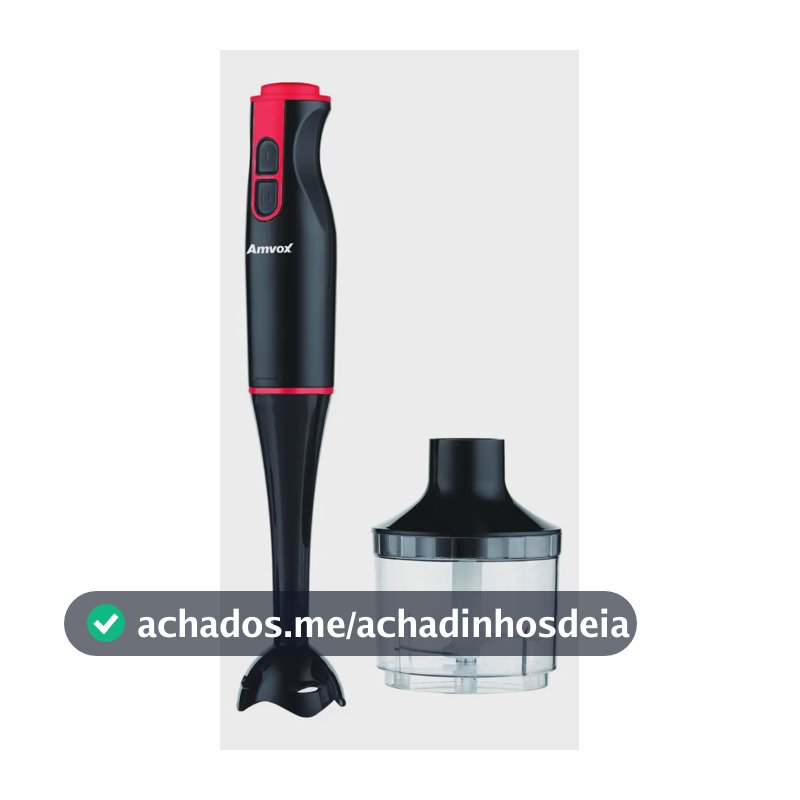 Mixer Apr 400 Lâmina De Aço 2 Velocidade 400w 220v Amvox Cor Preto