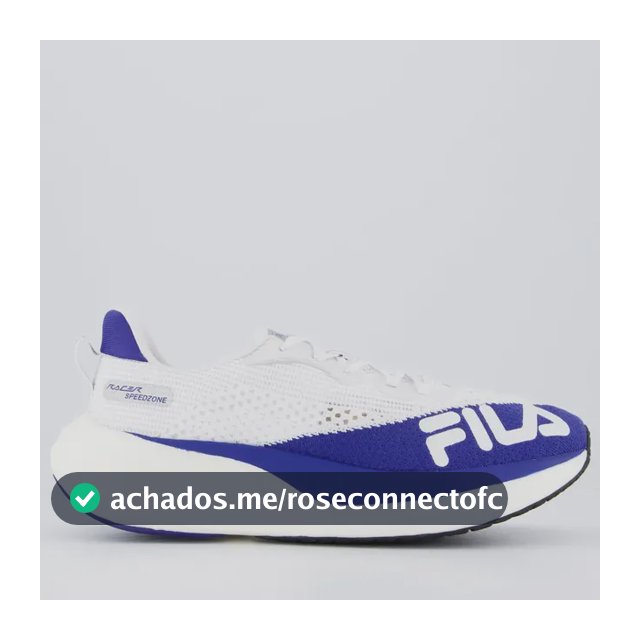 Tênis Fila Racer Speedzone Feminino Branco E Azul