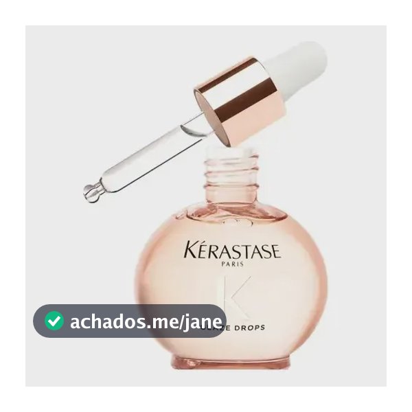 Óleo Capilar Kérastase Gloss Absolu Glaze Drops, Brilho Intenso Para Cabelos, Controle de Frizz, 45ml