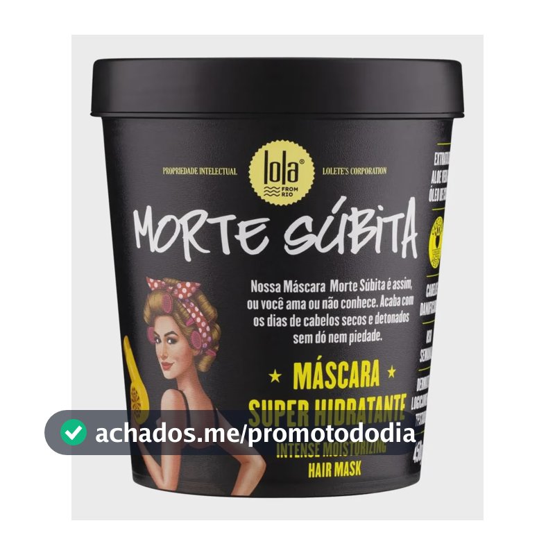 Máscara De Hidratação Morte Súbita 450g Lola Cosmetics