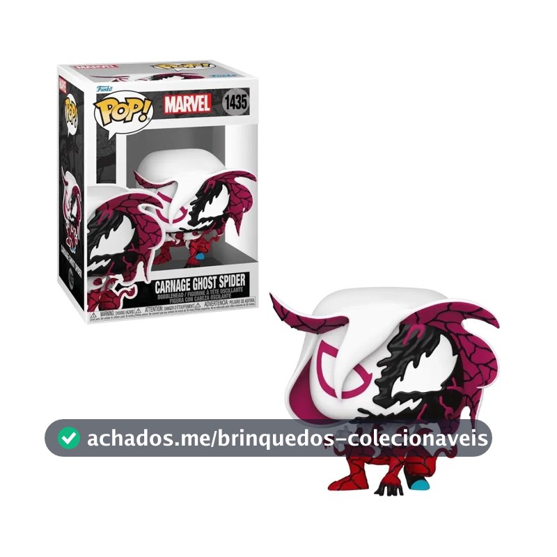 Boneco Funko Pop! Marvel Carnageized - Ghost Spider
