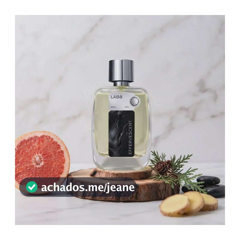 Perfume Masculino - Effervescent Parfum 100ml - Lab 8 Linha Niche - Perfumaria Fina - Alta Fixação - Original Lab8 Fragrances