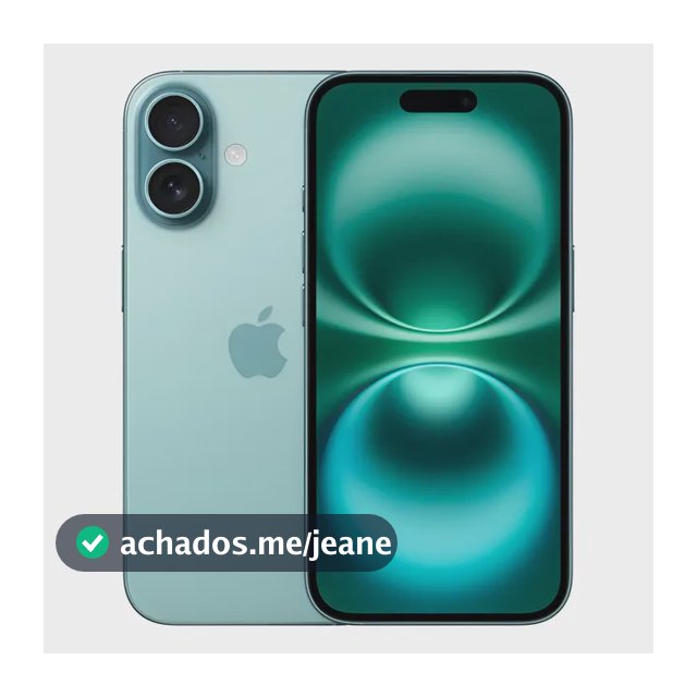 Apple iPhone 16 (128 GB) - Verde-acinzentado