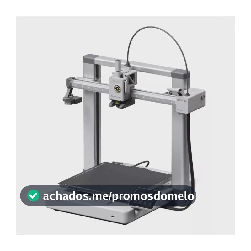 Impressora 3d Bambu Lab A1 Alta Velocidade E Maior Qualidade Cor Cinza