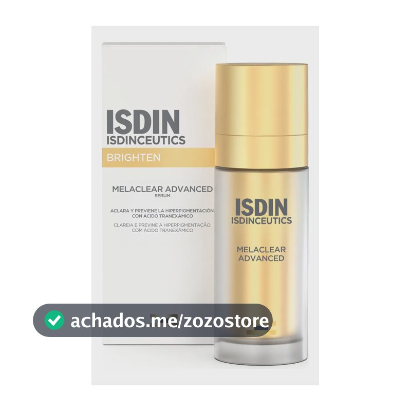 ISDIN Sérum Facial Clareador Anti-Idade Isdinceutics Melaclear Advanced - 30ml