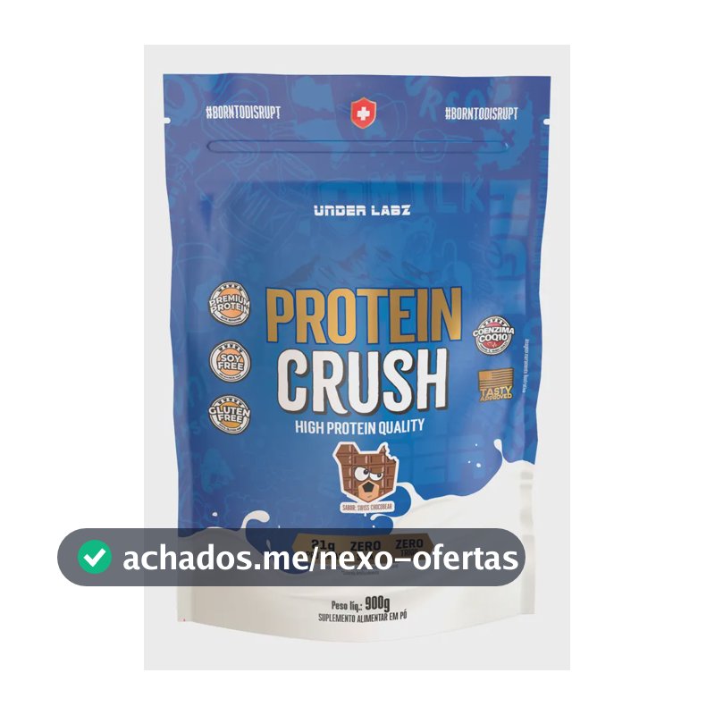 Proteína Under Labz Whey concentrado Crush em pó sabor chocobear x 900g