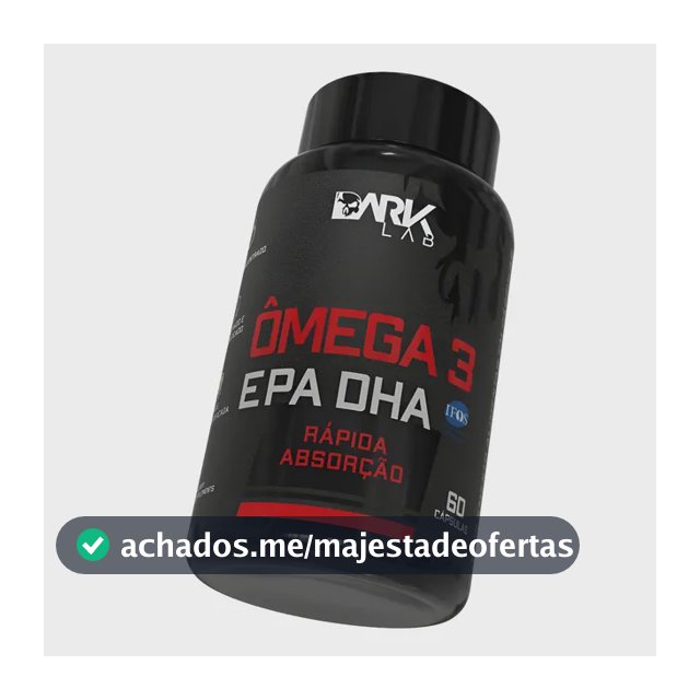 Ômega 3 Epa Dha 60 Cápsulas Dark Lab