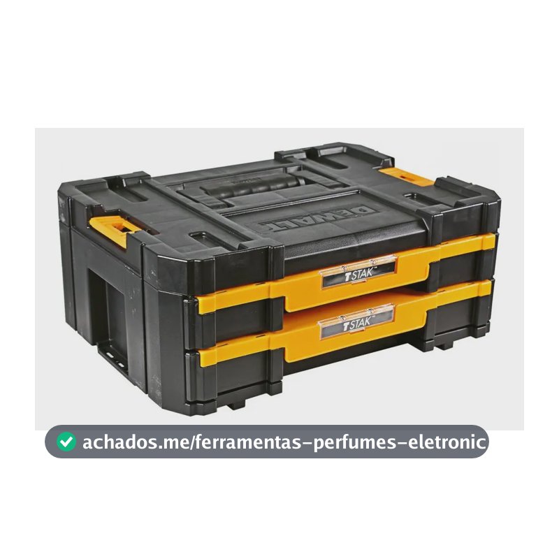 Caixa Organizadora de Ferramentas Dewalt DWST17804 Capacidade de 7,5Kg