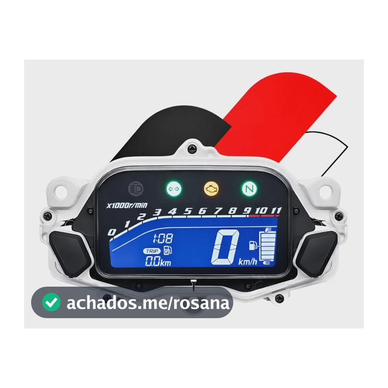 Painel Completo Digital Blackout Cg Titan Fan 160 2014/2024 Astrax