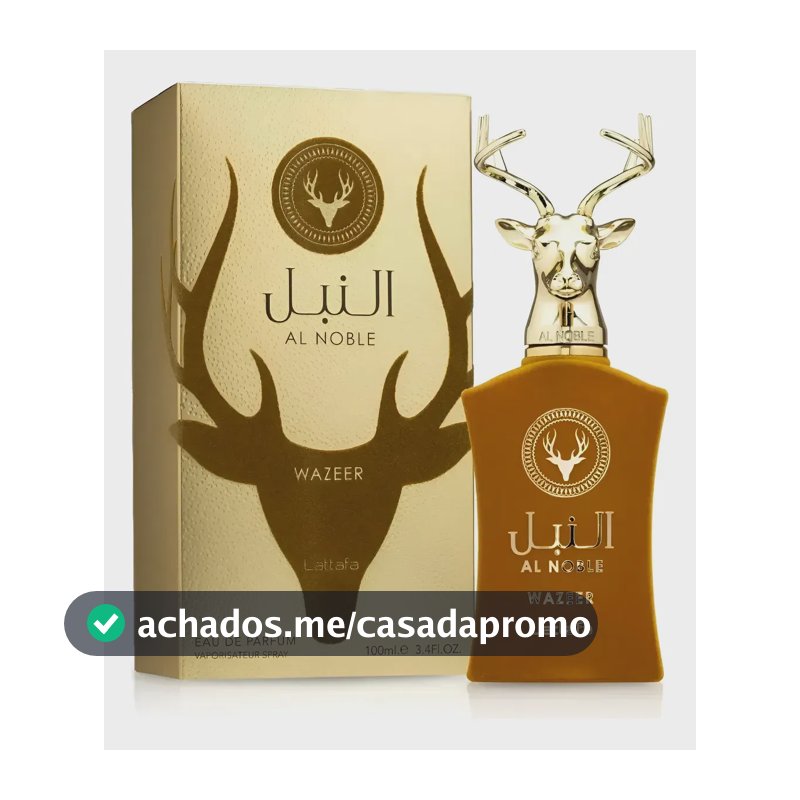Perfume Árabe Wazeer Al Noble Masculino 100ML
