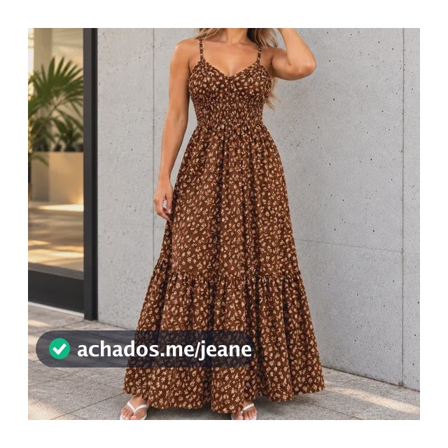 Vestido Lastex Alcinha Leve Decote V Feminino Longo Moda